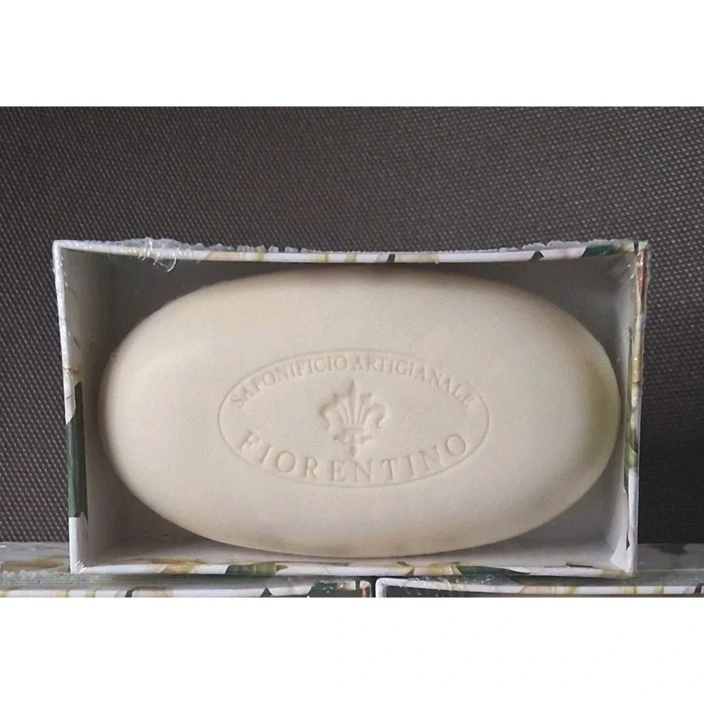 Saponificio Fiorentino Gardenia Bar Soap Handmade In Italy 3 x 10.5 oz Sealed